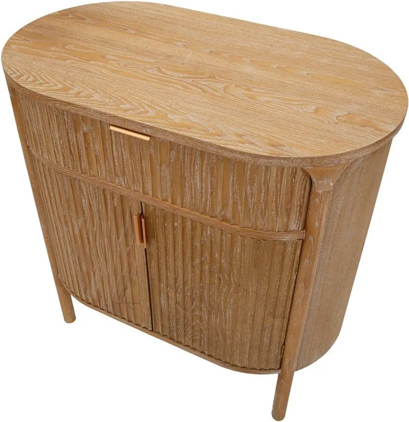 Cassettiera di colore naturale in abete massiccio 81x82x46 cm Gothenburg – Mauro Ferretti