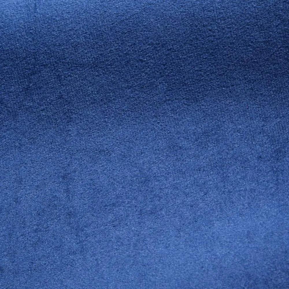 Tenda in velluto blu monocolore 300 cm