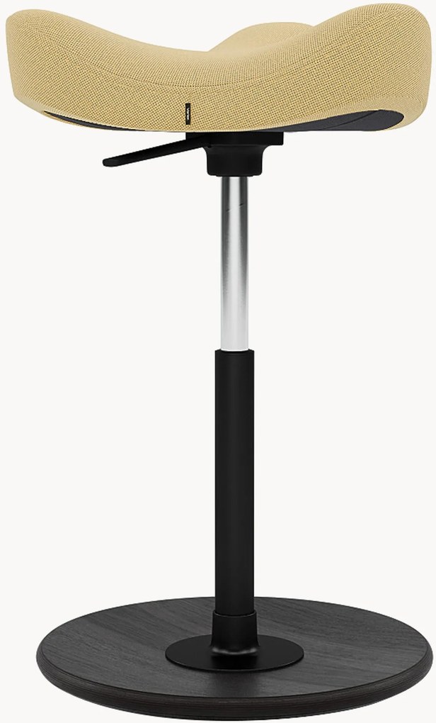 Sgabello da ufficio ergonomico imbottito Move, regolabile in altezza