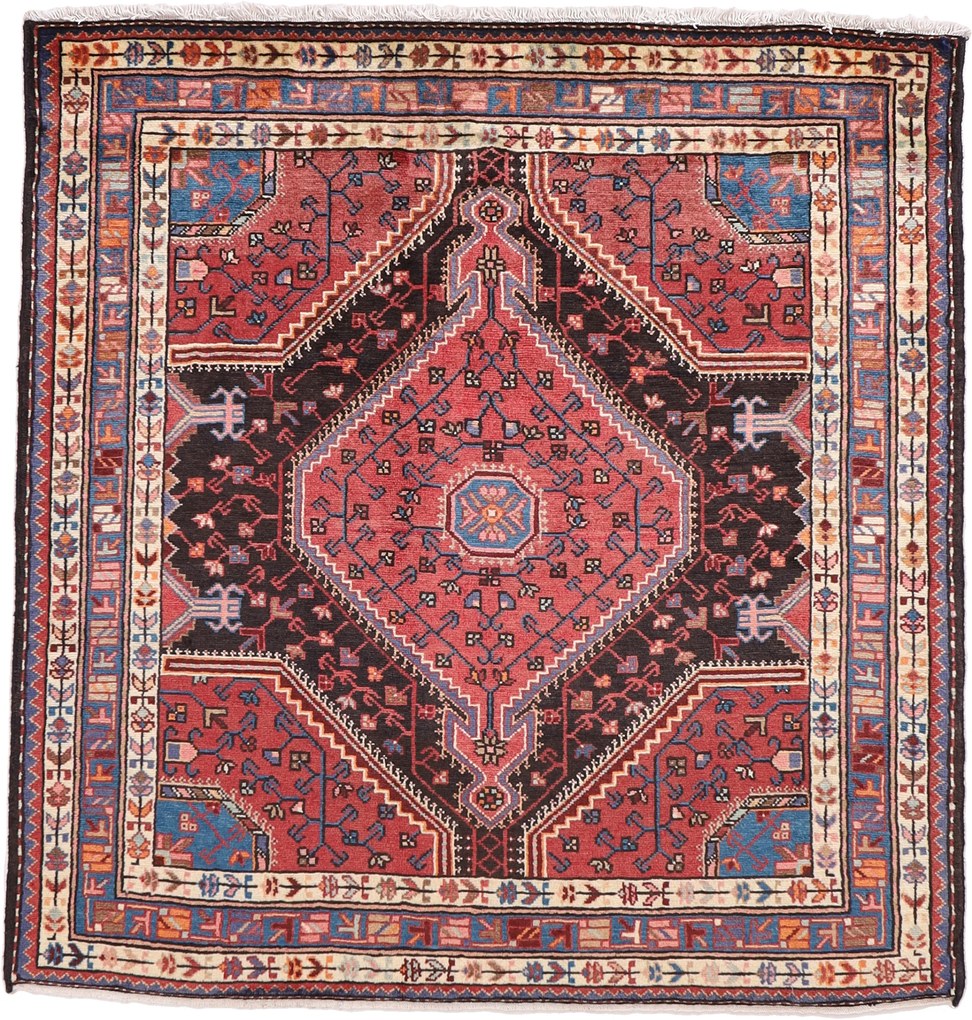Balochi Tappeto persiano 130x130 (Iran) Annodato A Mano