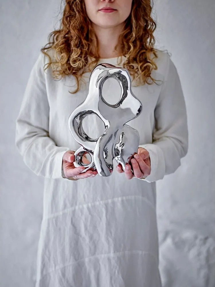 Statuetta in gres (altezza totale 27 cm) Vinini – Bloomingville