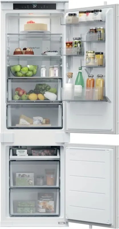 Candy CNBQT3518E Frigorifero Combinato da Incasso Total No Frost Bianco 251L Classe E