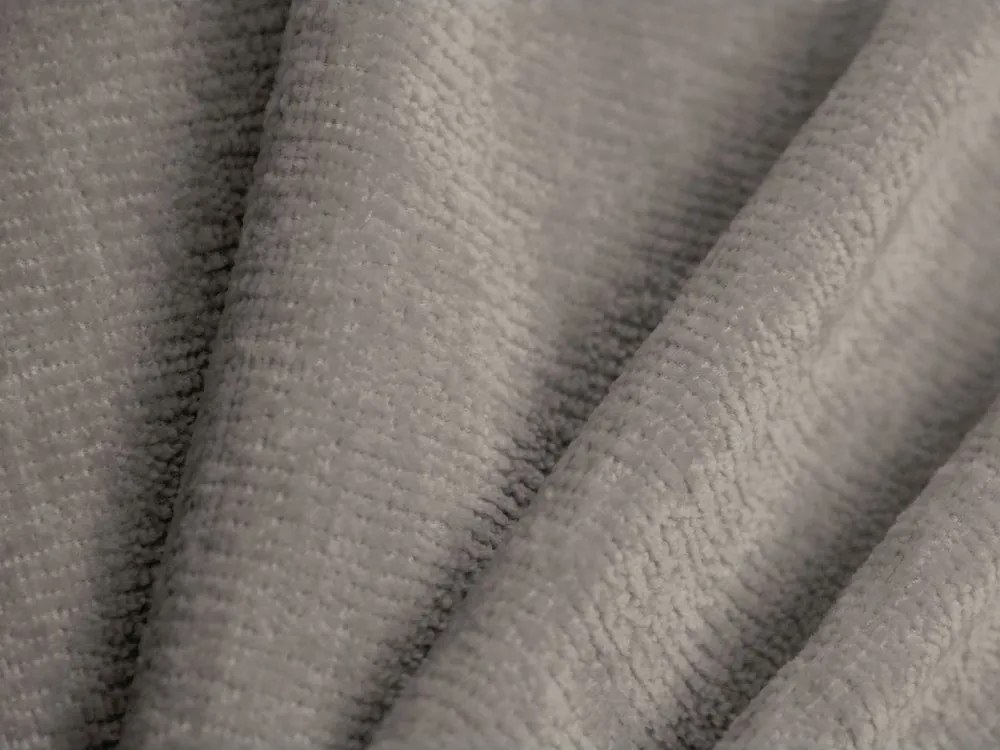 Letto matrimoniale imbottito beige con contenitore con rete inclusa 180x200 cm Ovalo – Micadoni