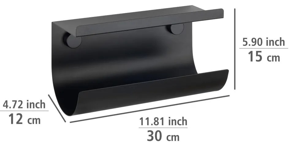 Supporto metallico autoportante per asciugamani da cucina Jet - Wenko