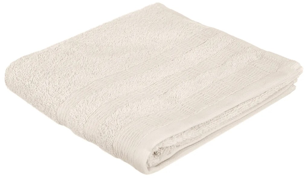 Asciugamano viso 60x105 cm in cotone Aquam beige