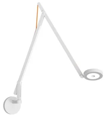 String W2 Applique da Parete DTW Matt White/Orange - Rotaliana