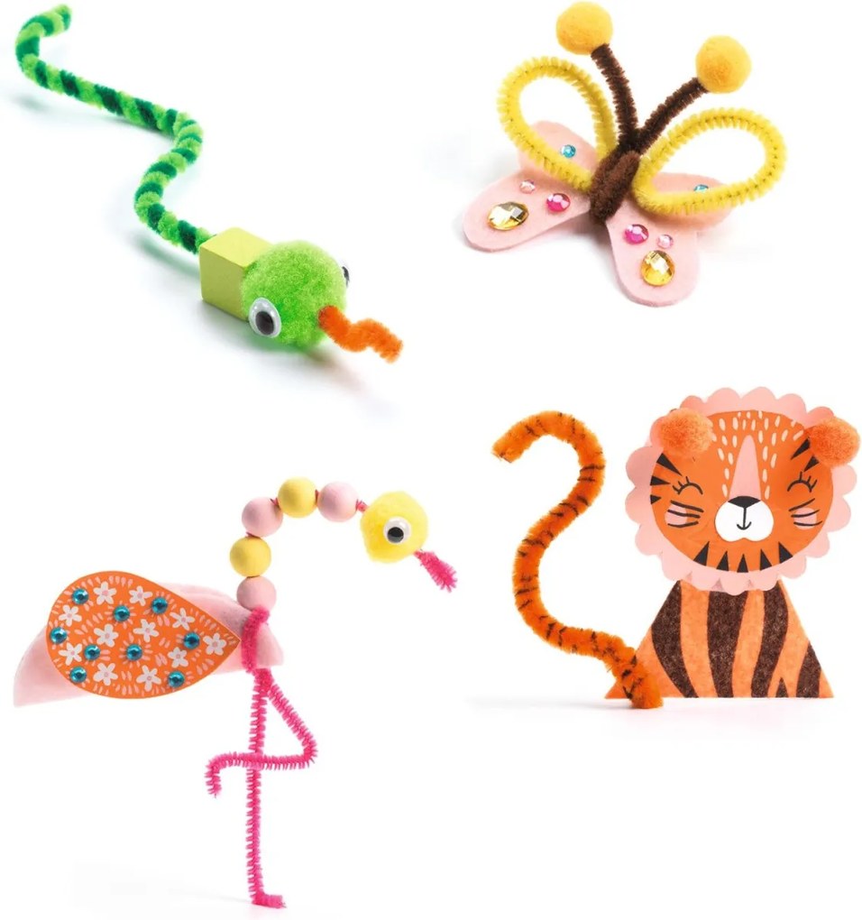 Scatola creativa per i più piccoli - Animali della giungla