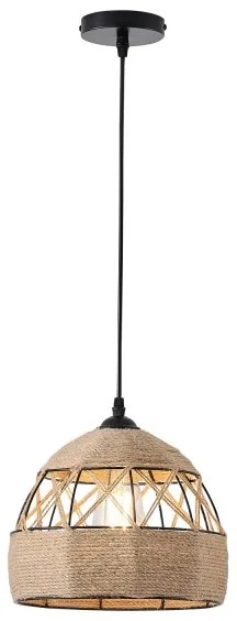 Lampadario a sospensione con filo 1xE27/15W/230V beige