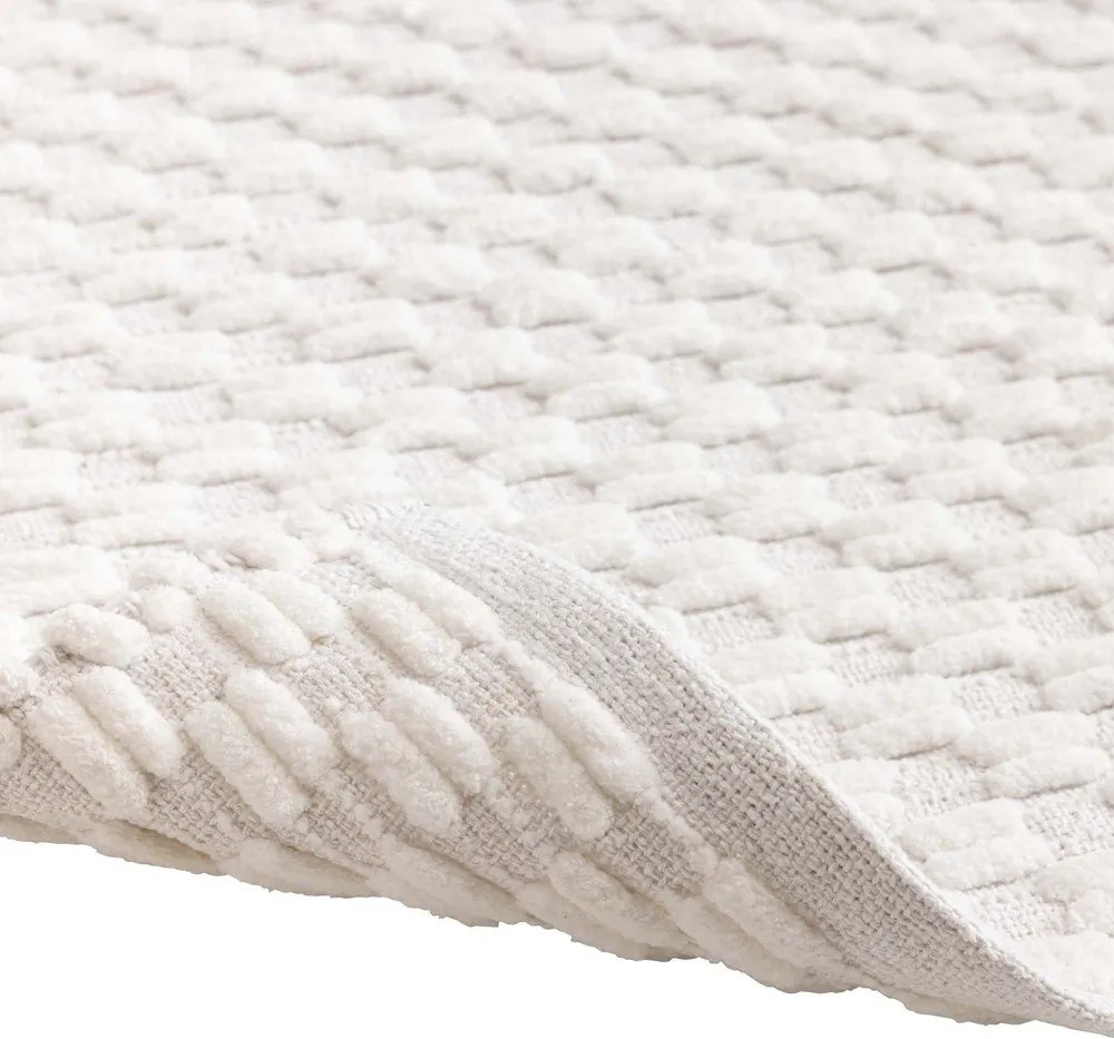 Tappetino per il bagno color crema 50x80 cm Lois – douceur d'intérieur