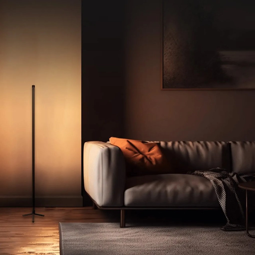 Lampada da Pavimento LED 12W RGB+CCT Smart e da Telecomando
