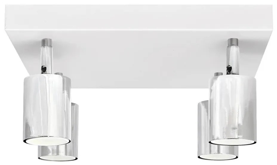 Faretto LED TUNE 4xGU10/4,8W/230V cromo opaco/bianco