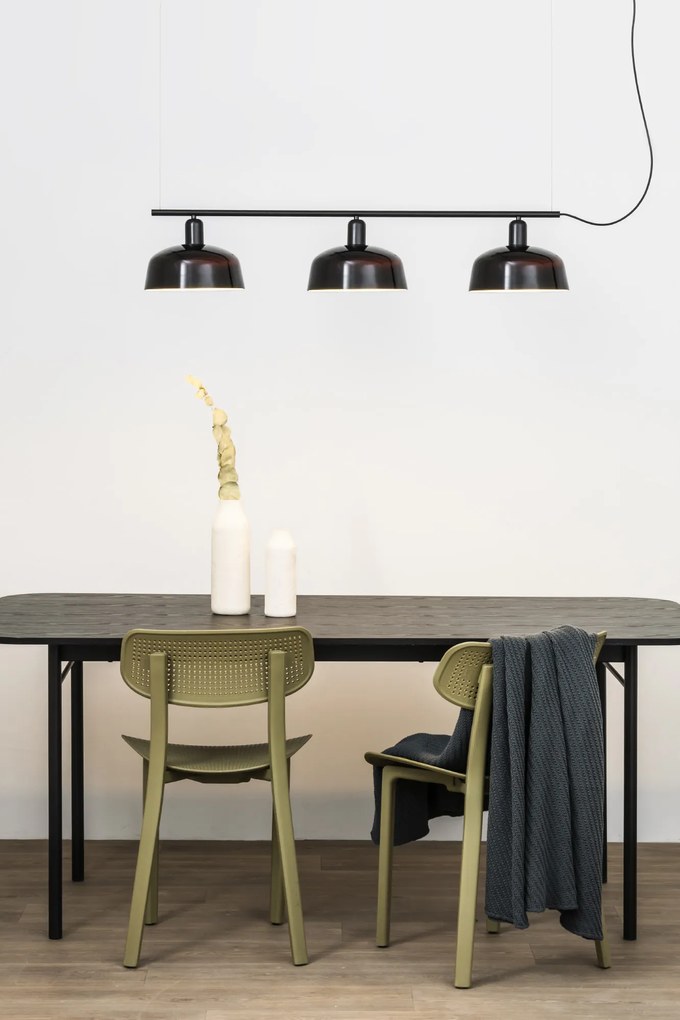 Faro Barcelona  Tatawin 3-light pendant lamp shade m black 20338-120