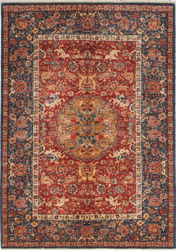 Samarkand Tappeto 150x210 (Pakistan) Annodato A Mano