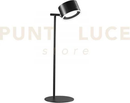 Lumetto ricaricabile led tesla nero testa magnetica 4w 186lm rgb+cc...