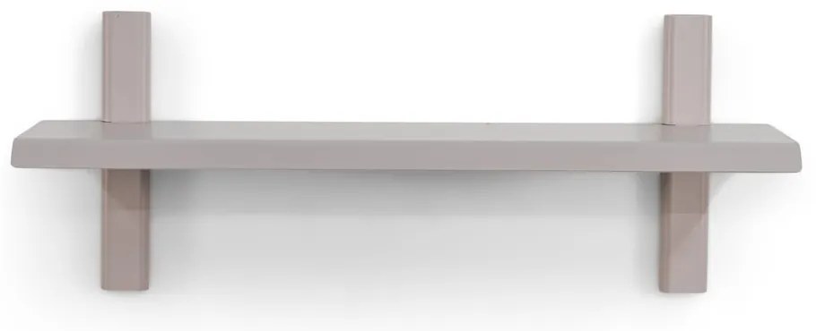 Mensola grigio tortora in metallo 60 cm Hola – Spinder Design