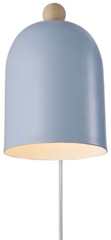 Nordlux - Faretto da parete GASTON 1xE27/15W/230V blu