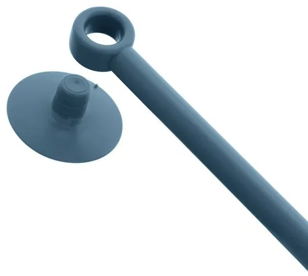Tergivetro doccia blu in plastica antigraffio con ventosa Spring