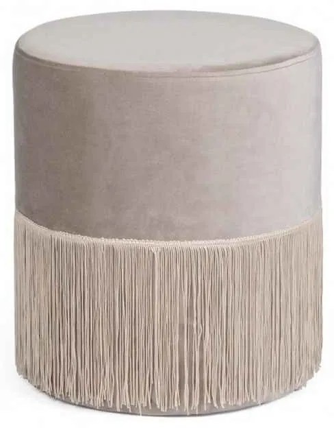 Pouf LEILANI grigio chiaro