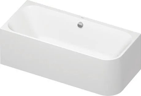 Vasca Angolare 180x80 Sinistra due schienali in acrilico Bianco Happy D2 700316 Duravit