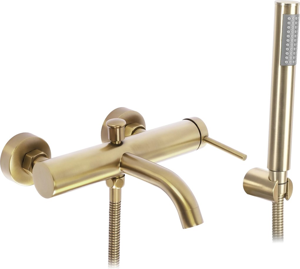 Rubinetto da vasca Rea Spot Brush Gold