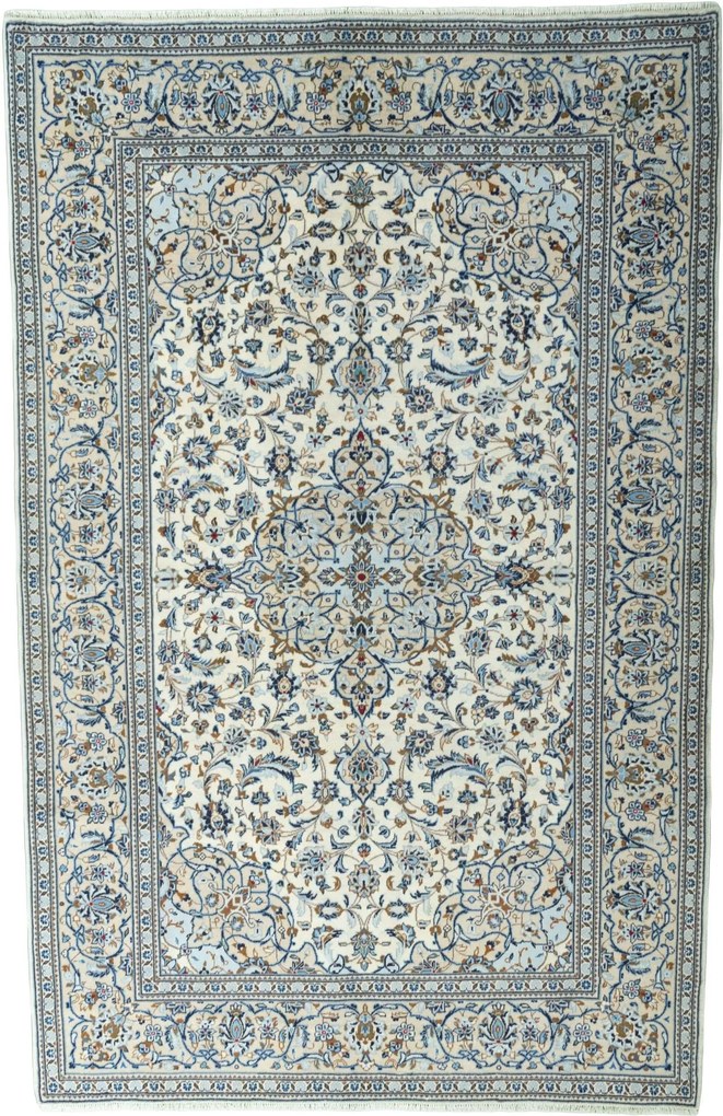 Kashan Tappeto persiano 200 x 310 Beige (Iran) Annodato A Mano