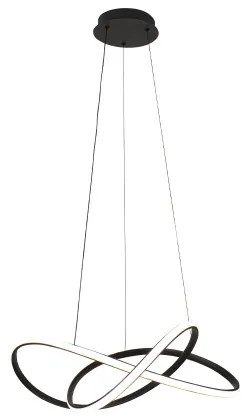 Lampadario dimmerabile a sospensione su cavo LED/85W/230V 3000-6500K + telecomando