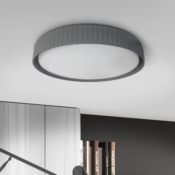 Brilagi -LED Plafoniera dimmerabile LUCIA LED/60W/230V Ø 59 cm grigia+telecomando