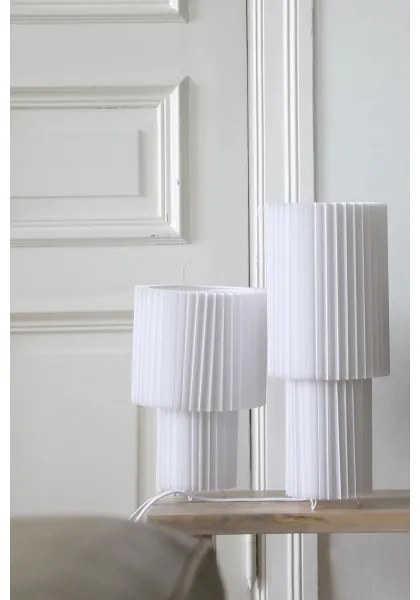 Markslöjd 108895 - Lampada da tavolo CATIS 1xE27/60W/230V 32 cm bianca