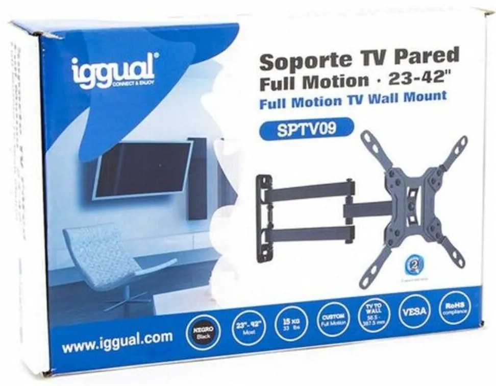 Supporto TV iggual SPTV09 IGG314562 23"-42" 23"