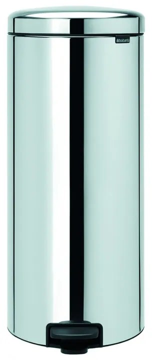 Pattumiera New Icon BRABANTIA a pedale grigio inox 30 L