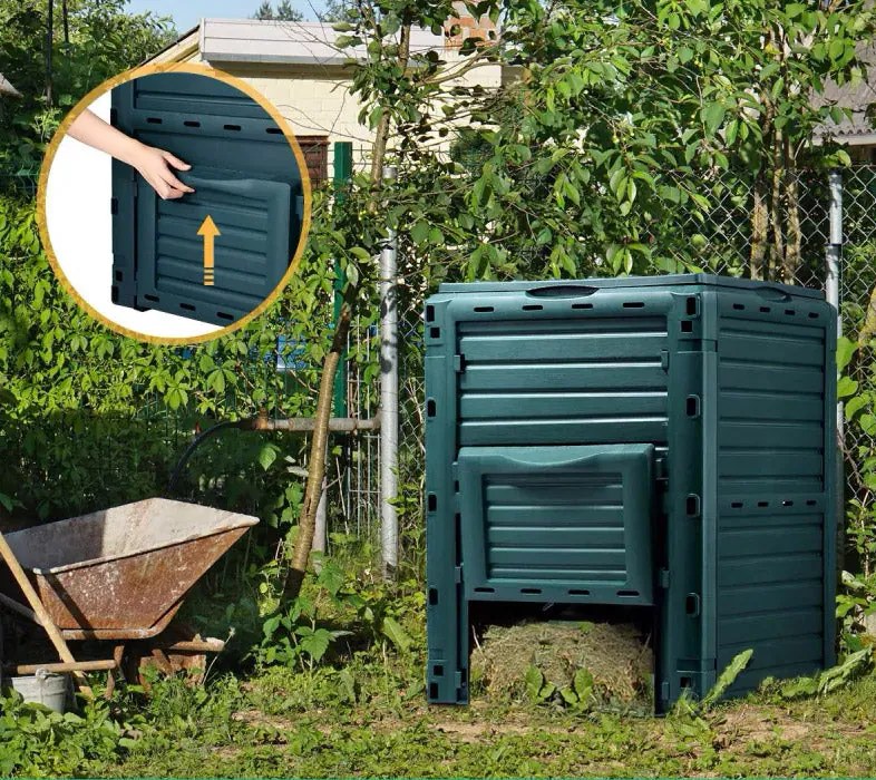 Compostiera da Giardino 300 litri Fadi Composter Verde...