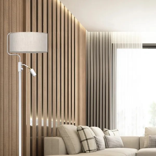 Lampada con piedistallo LINO 1xE27/40W/230V + 1xGU10-MR11/7W