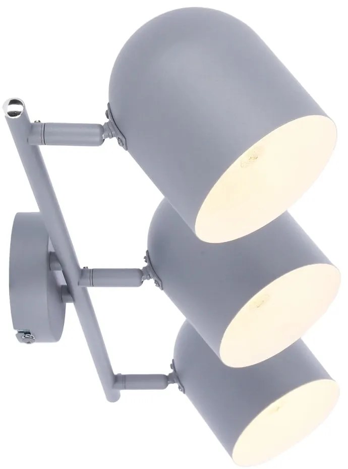 Lampada da soffitto azzurra con paralume in metallo 55x10 cm Azuro - Candellux Lighting