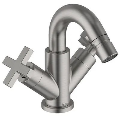 Rubinetto per bidet getto aerato Los Angeles HUBER nichel spazzolato satinato