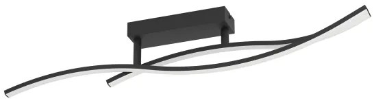 Eglo 901206 - Plafoniera LED GRISOLIA LED/12W/230V 4000K nero