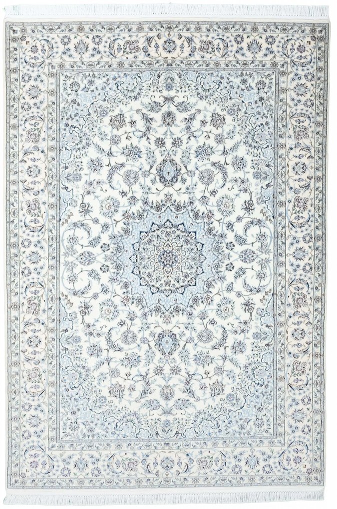 Nain Tappeto 150 x 230 Beige (Iran) Annodato A Mano