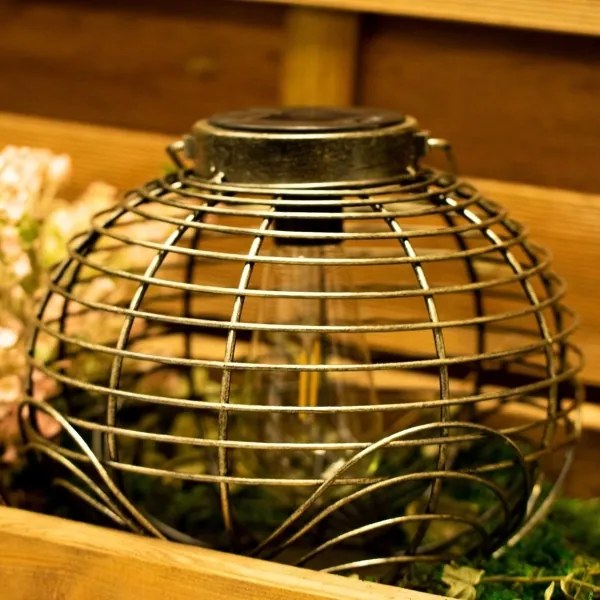 Lampada LED solare LUISA 1xE27/1,2V IP44