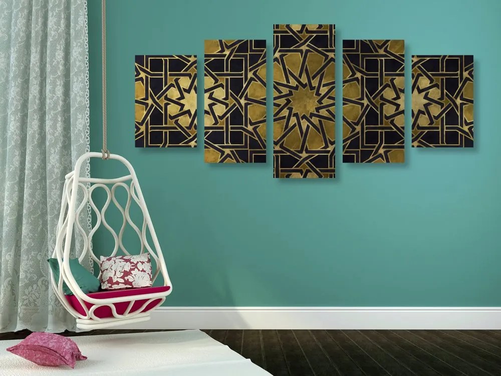 Quadri 5 pezzi – Mosaico orientale