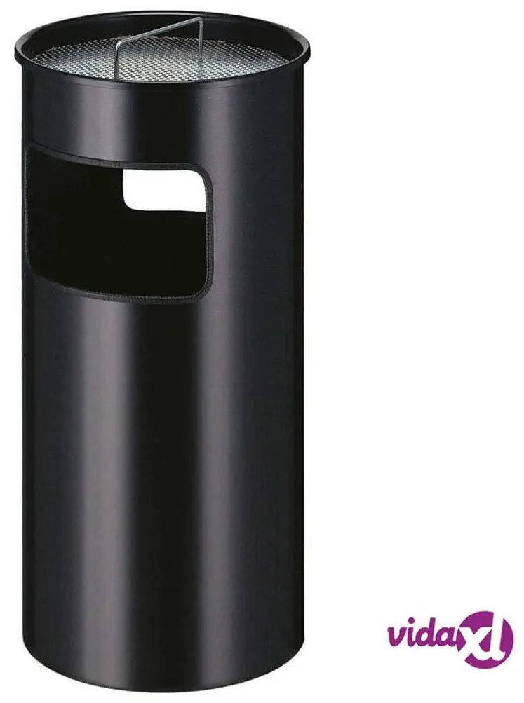 V-Part Posacenere e Cestino per Carta 50 L Nero