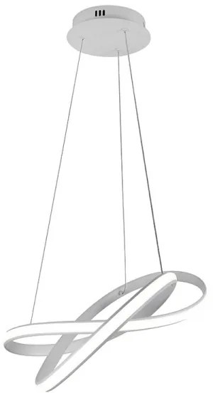 Lampadario a sospensione con filo LED dimmerabile LED/70W/230V 3000-6500K bianco + telecomando