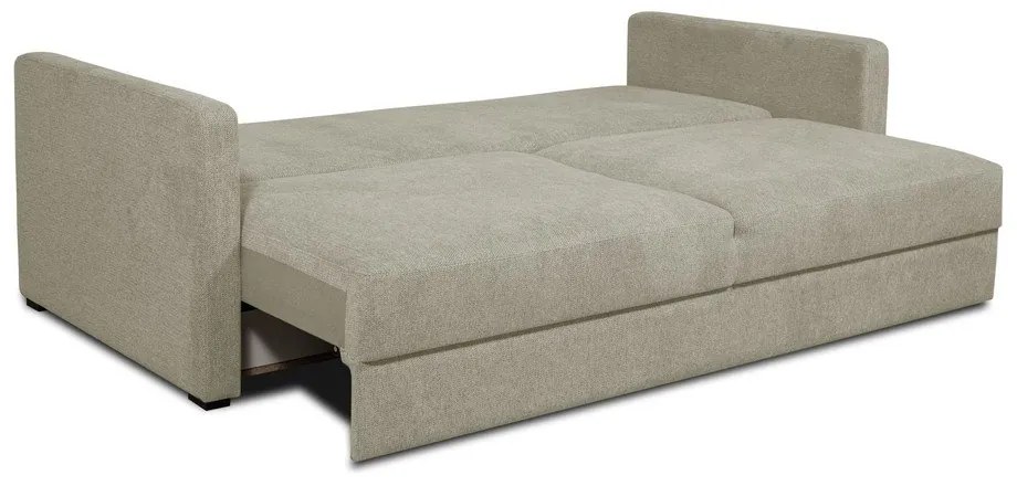 Divano letto beige 218 cm Resmo - Scandic