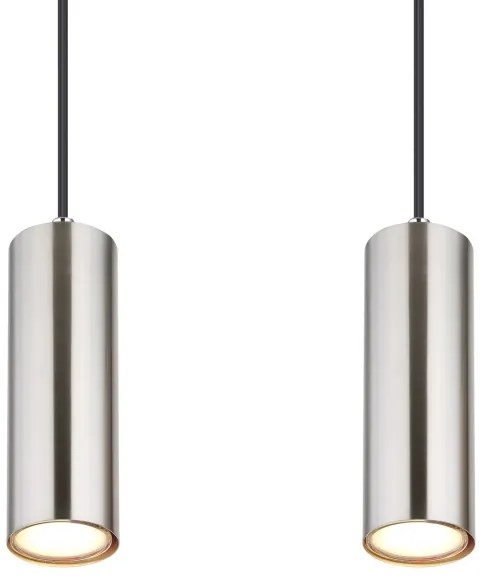 Globo 57911-4H - Lampadario a sospensione con filo ROBBY 4xGU10/35W/230V cromo opaco