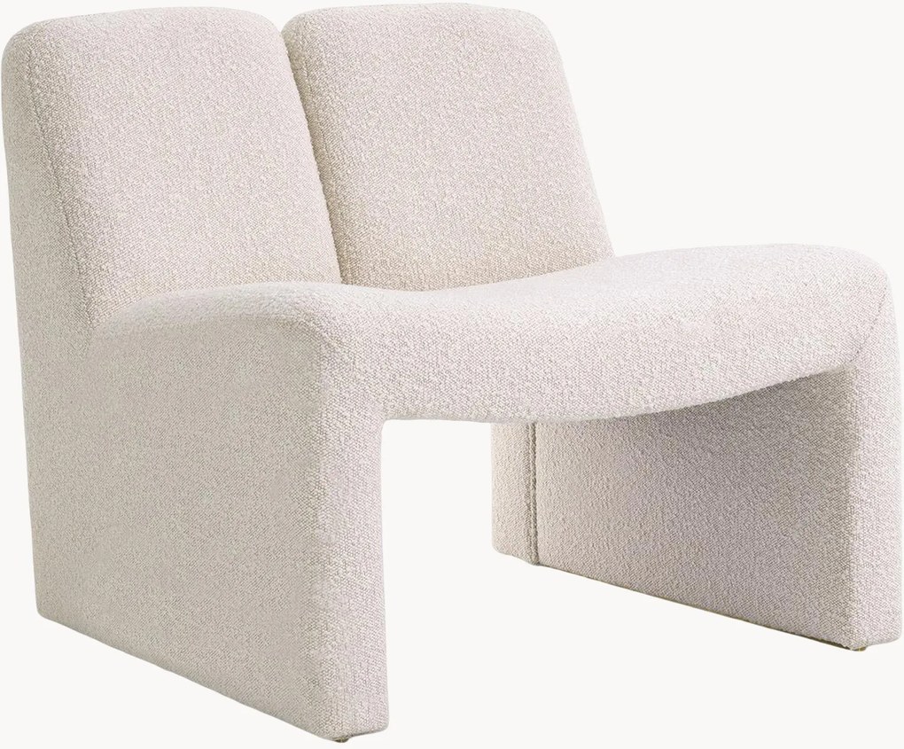 Poltrona lounge in bouclé Macintosh