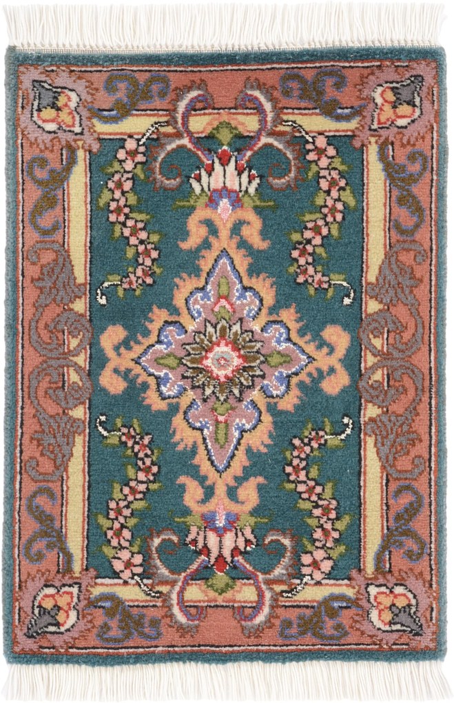 Tabriz Tappeto persiano 30 x 40 (Iran) Annodato A Mano