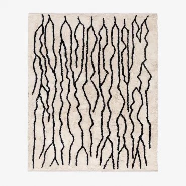 Tappeto in cotone Kiano 180 x 150 cm - Sklum