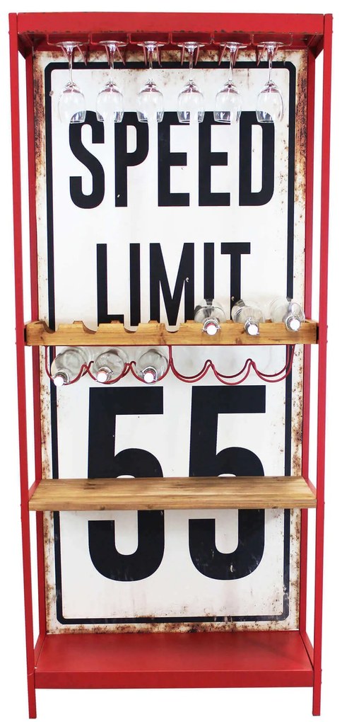 SPEED LIMIT - mobile con portabottiglie