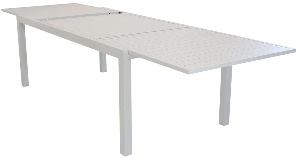 DEXTER - tavolo da giardino allungabile in alluminio da 200 x 100 cm