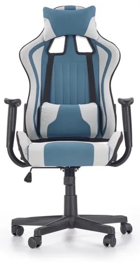 Sedia da ufficio KODA grigio chiaro/celeste