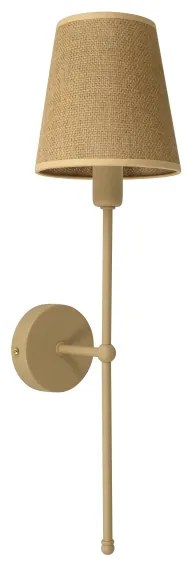 Lampada da parete MADELA 1xE14/40W/230V iuta/beige
