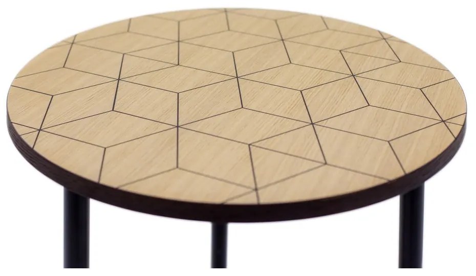 Tavolino rotondo Triangle 50 Arty - Woodman